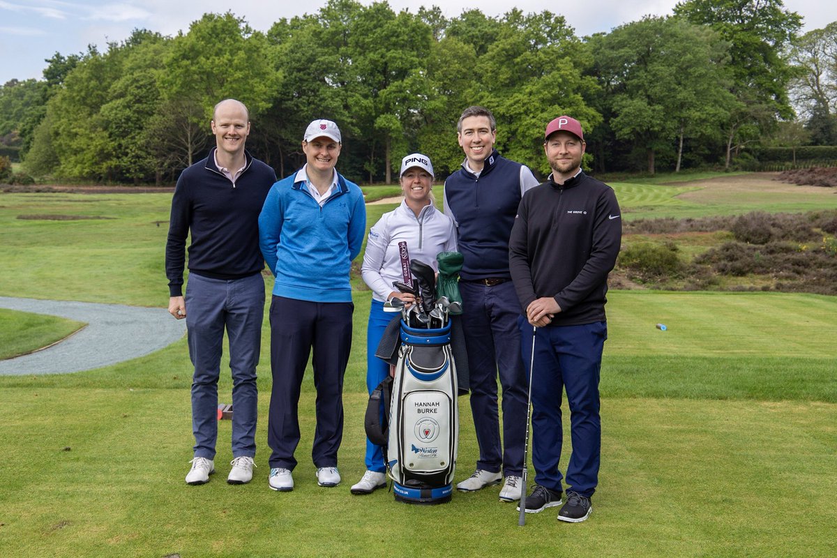 Burkey28's tweet photo. Just a couple of Brompton Babies off for a putting comp ⛳️

Congrats to @AdamPeters_Golf and Kelly for such a successful day in aid of @BromptonSupport . Thank you @BurhillGolfClub for your amazing hospitality and I can’t wait for next year! £19k+ raised ❤️😍 #charitygolfday https://t.co/E922i7wYh8