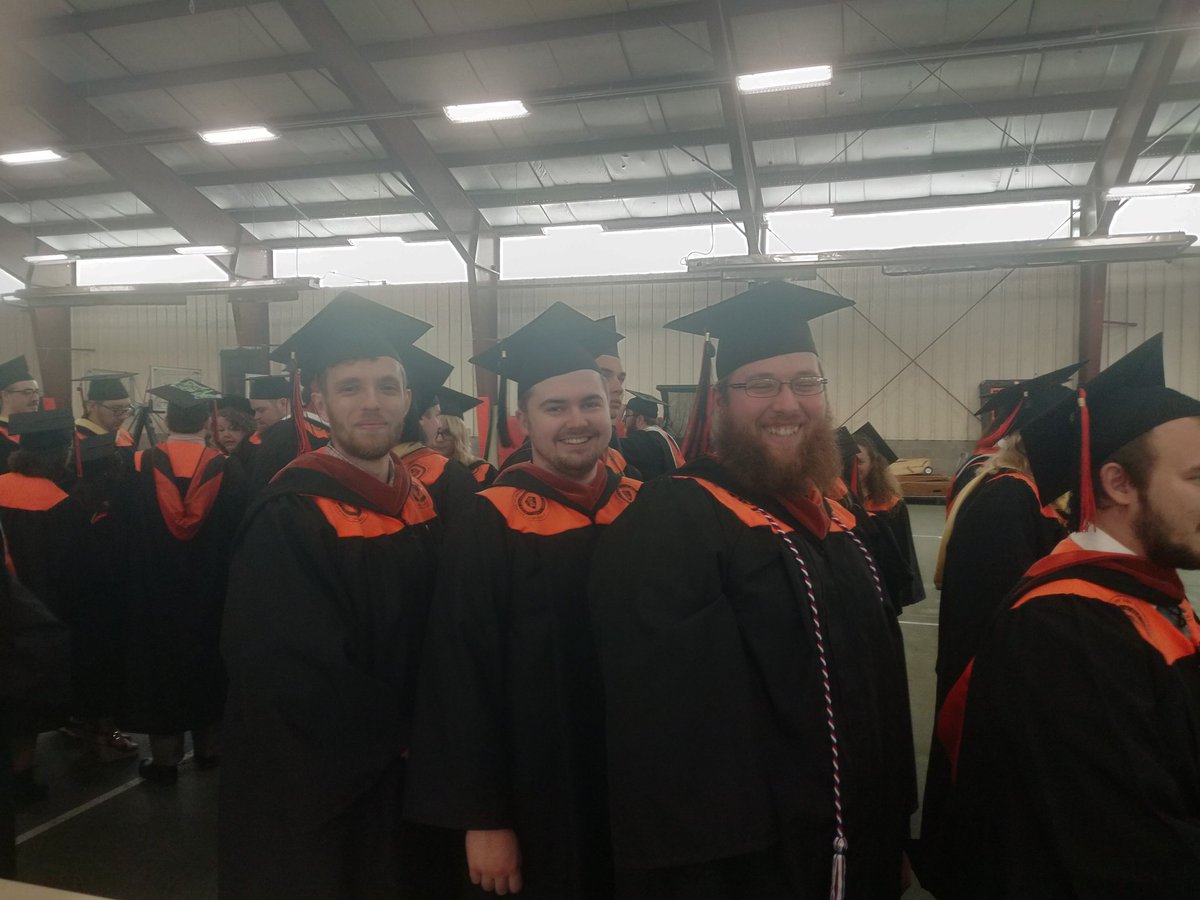 SUNYCobleskill's tweet photo. Lining up, smiling throughout. #CobyGrad #Graduation2019 https://t.co/wHzPl5rcFF