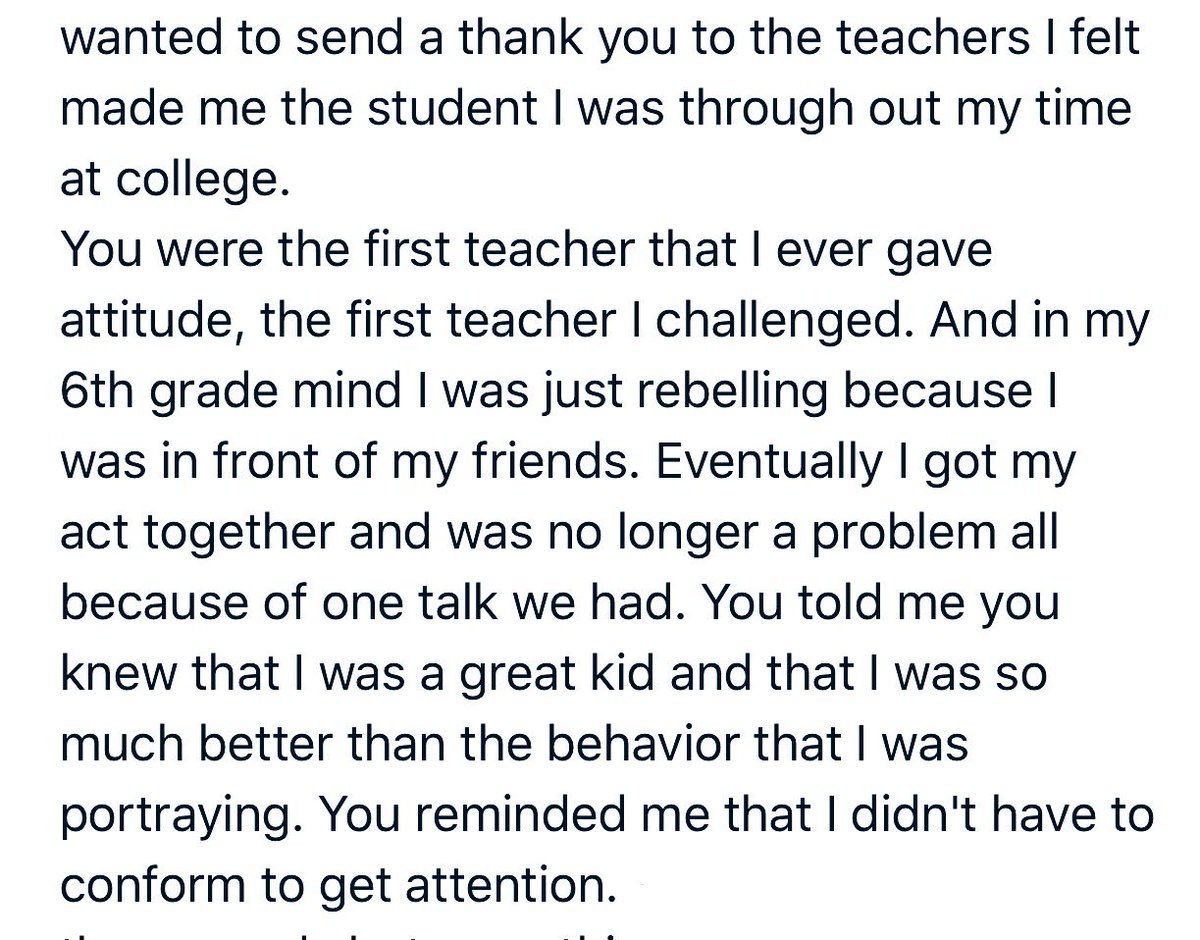 Brian_Sepe_'s tweet photo. Today I am reminded that, “Every interaction matters and is an opportunity.”

From a former student more than ten years ago inviting me to her college graduation.

Humbled. Thankful. 😊

We all have an impact.

#leadupchat https://t.co/D48uTYfhzb