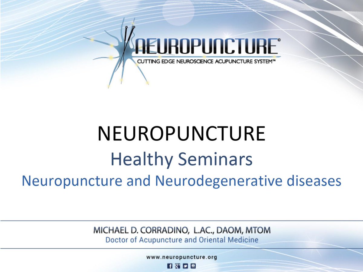 medigogy's tweet photo. Only 1 hour to go! Are you in?
Neuropuncture Live Webinar by Michael Corradino: 
Neuropuncture and the treatment of neurodegenerative diseases (4 CEU / PDA / CPD)
https://t.co/laJuVQ3Inu https://t.co/5RMpgmRfSX