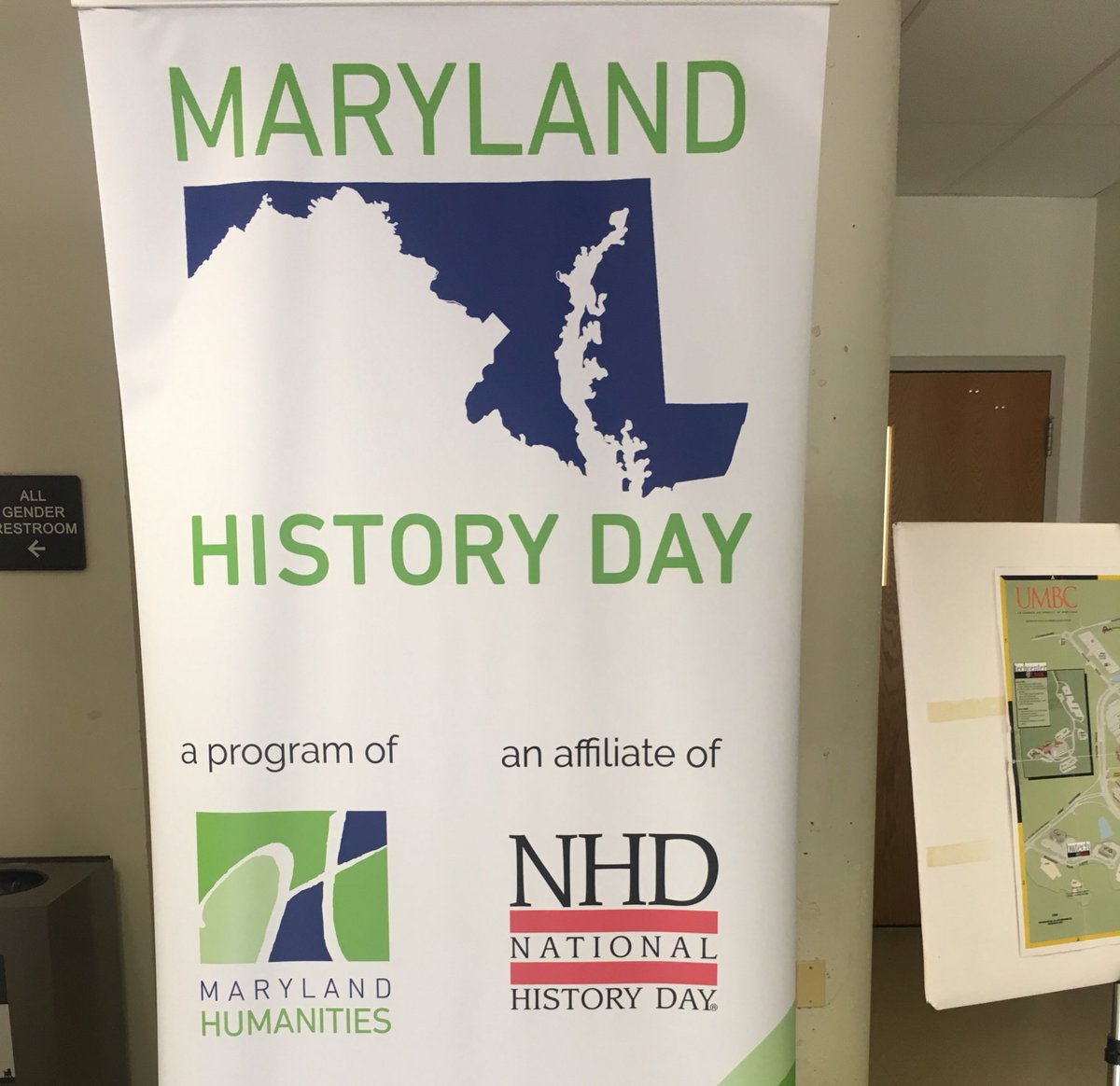 Today’s the day! It’s our statewide contest here at <a href="/UMBC/">UMBC</a>! #mhd2019 #nhd2019