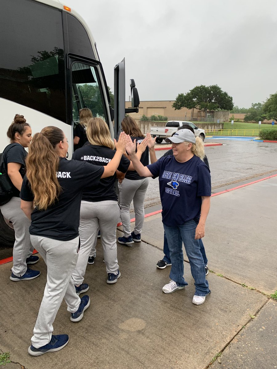 CBCFuture's tweet photo. CBC Softball heads out to Lufkin home of the NJCAA Region XIV softball championship tournament hosted. Good luck ladies! https://t.co/UnMFkYZxZR
