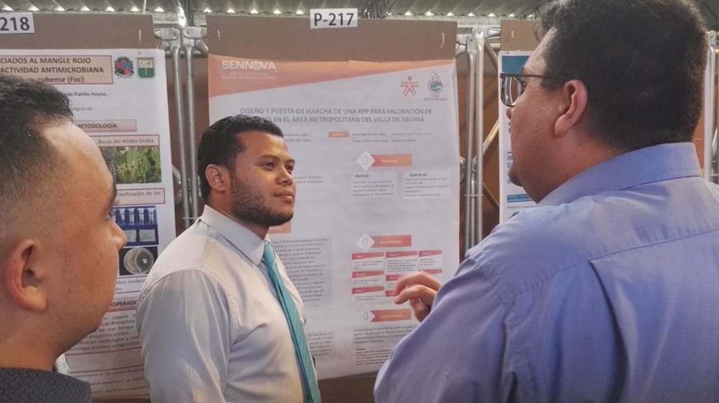 Los aprendices de los semilleros de investigación del #CentrodeServiciosyGestionEmpresarial y del Grupo #GIGAT le cumplieron al XVIII Encuentro Departamental de Semilleros de Investigación <a href="/RedCOLSI/">Fundacion RedCOLSI</a> <a href="/RedCOLSIOFICIAL/">RedCOLSI</a>  Nodo Antioquia #SENNOVA