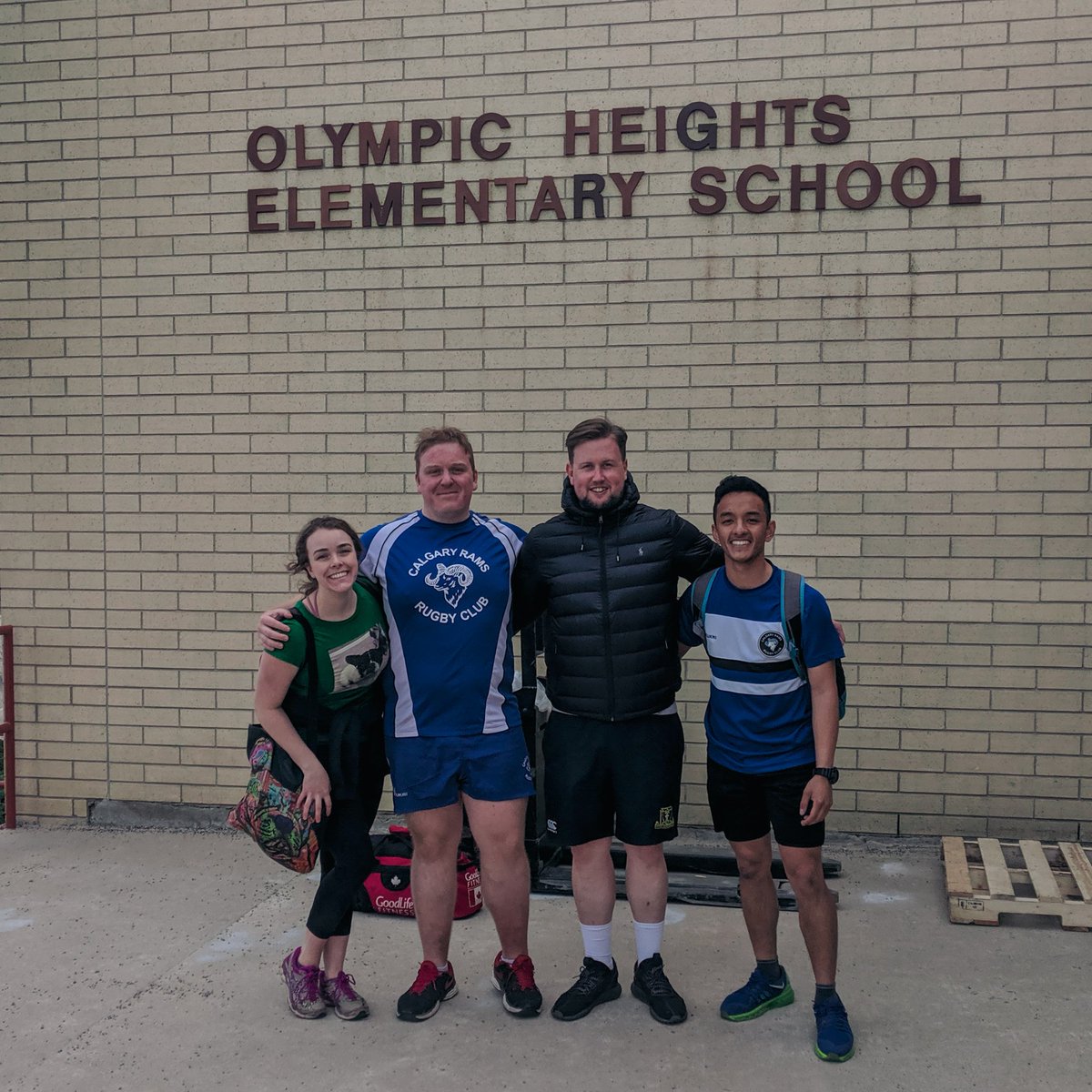 Calgary Rams Rugby (@calgaryrams) on Twitter photo This last week, Draco and some of our other Rams members helped run rugby sessions for kids at Olympic Heights.
Lots of laughs and fun all around. By the end of the week, they picked up new skills and were able to play touch games. A job well done to everyone involved! π This last week, Draco and some of our other Rams members helped run rugby sessions for kids at Olympic Heights.
Lots of laughs and fun all around. By the end of the week, they picked up new skills and were able to play touch games. A job well done to everyone involved! π