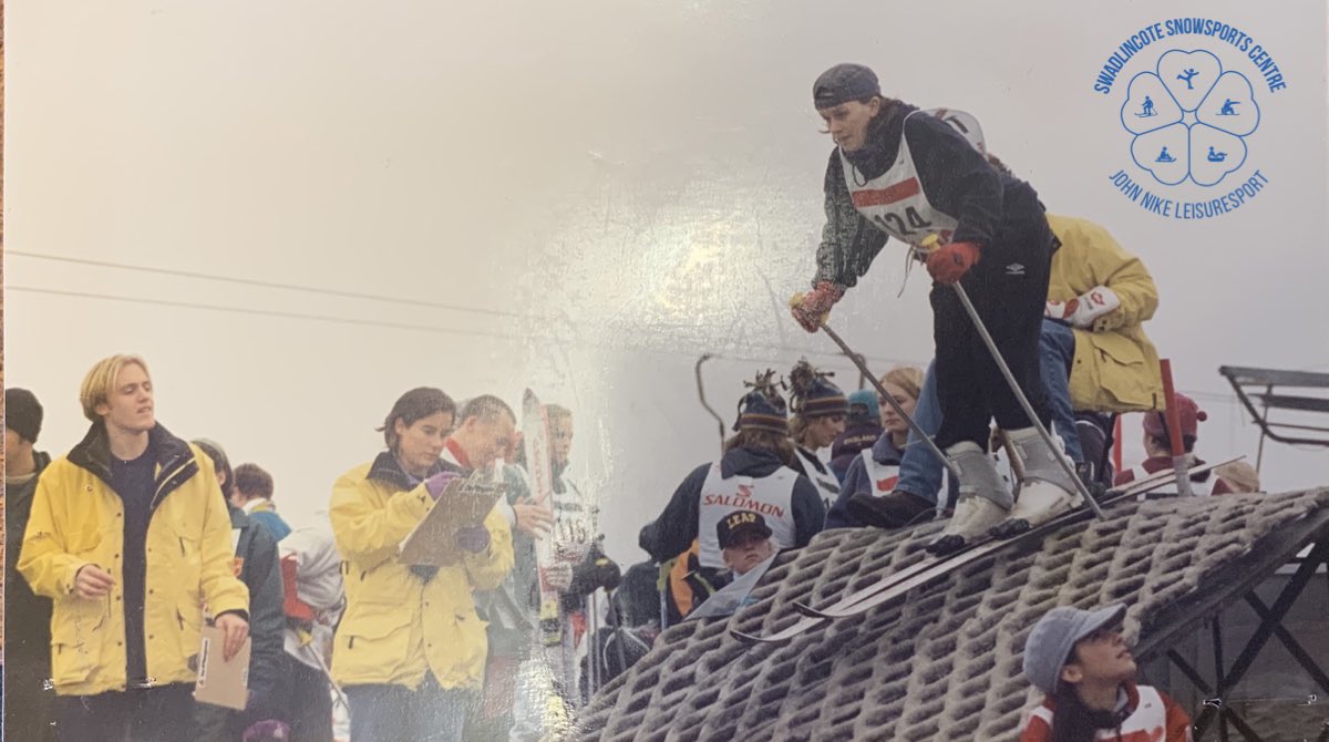 swadsnowsports's tweet image. #tbt how tricky must it have been to climb that ramp 😂