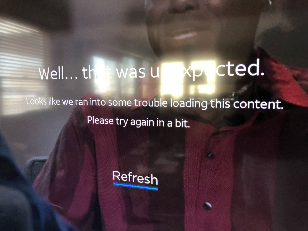 coltonperry's tweet photo. @directvnow The EPG hasn’t been loading all day on ROKU and can’t change channels. Brutal. https://t.co/E6aZOMEKt8