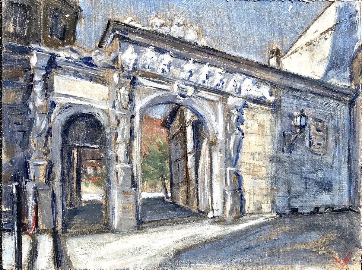 Portal in Bamberg City
Acrylic/Gouache on cardboard 
21,5 x 16,5 cm
#art #painting #acrylicpainting #gouache #bamberg #city #oldtown #kunst #alstadt