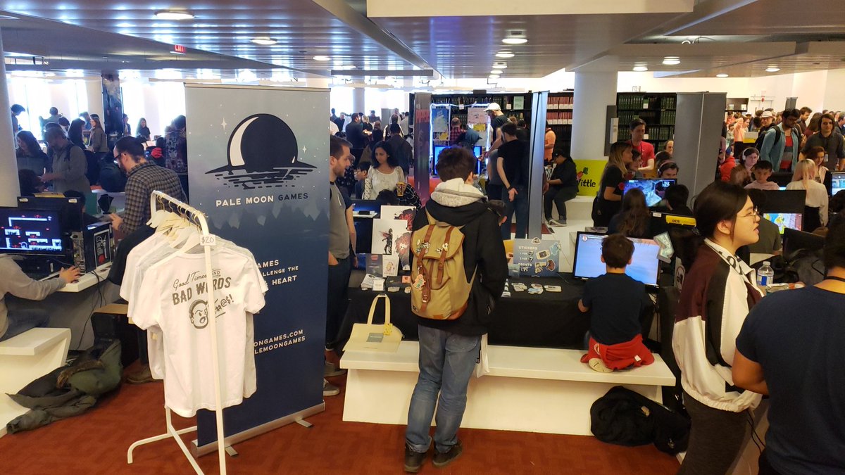 Ryry14's tweet photo. Come hangout! @torontocomics #CxG19 @palemoongames 2nd floor! https://t.co/waAPSrLPnS