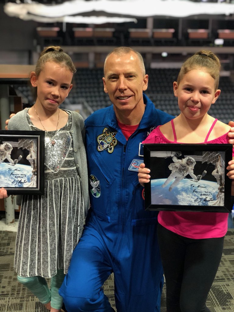 We are so proud of Mila & Ryann, who had their questions, written in Mrs. Richards’ class, chosen for the “Ask An Astronaut” contest!!!#StemYGK #queens #sciencerendezvous