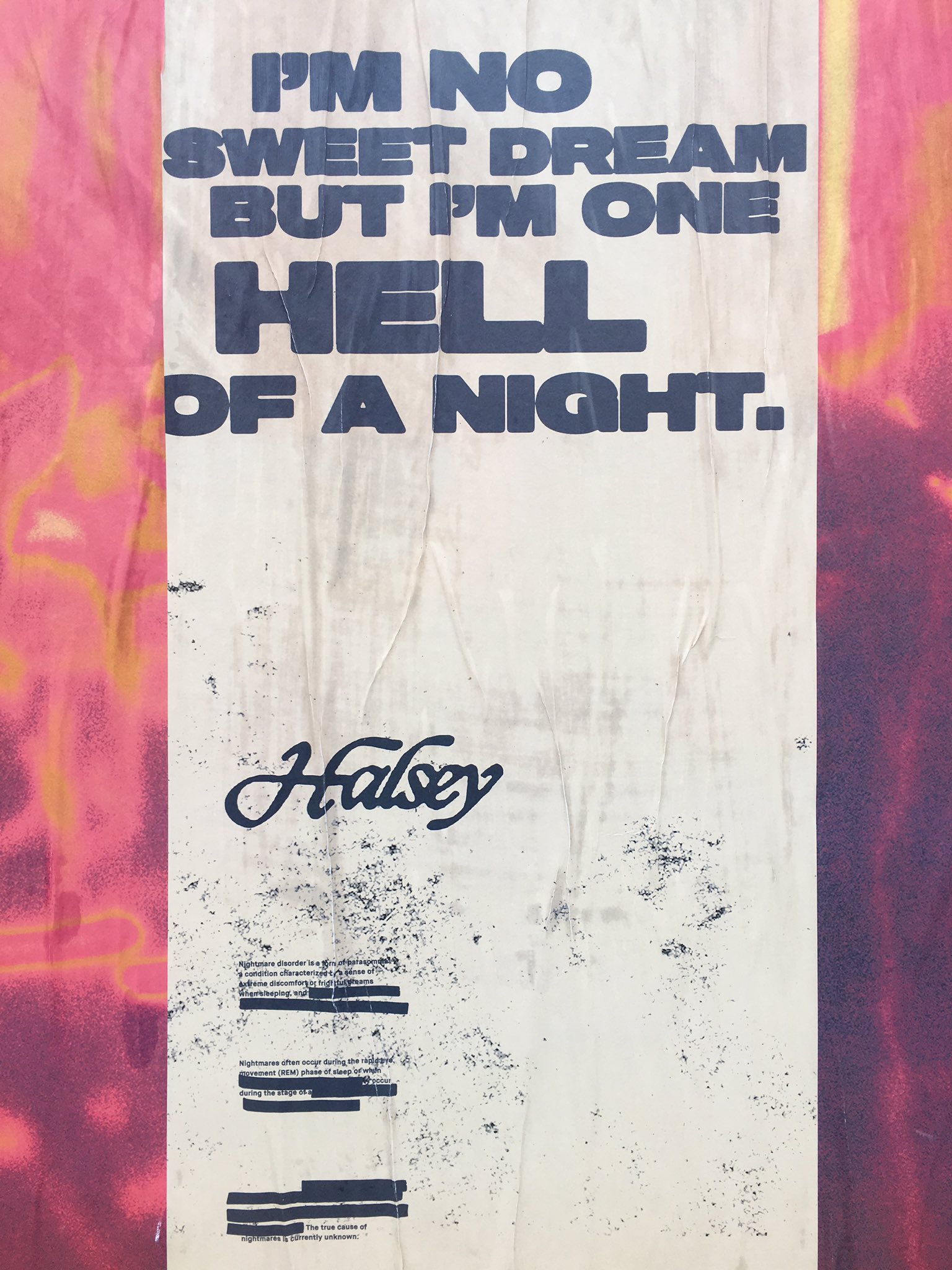Nightmare Halsey текст