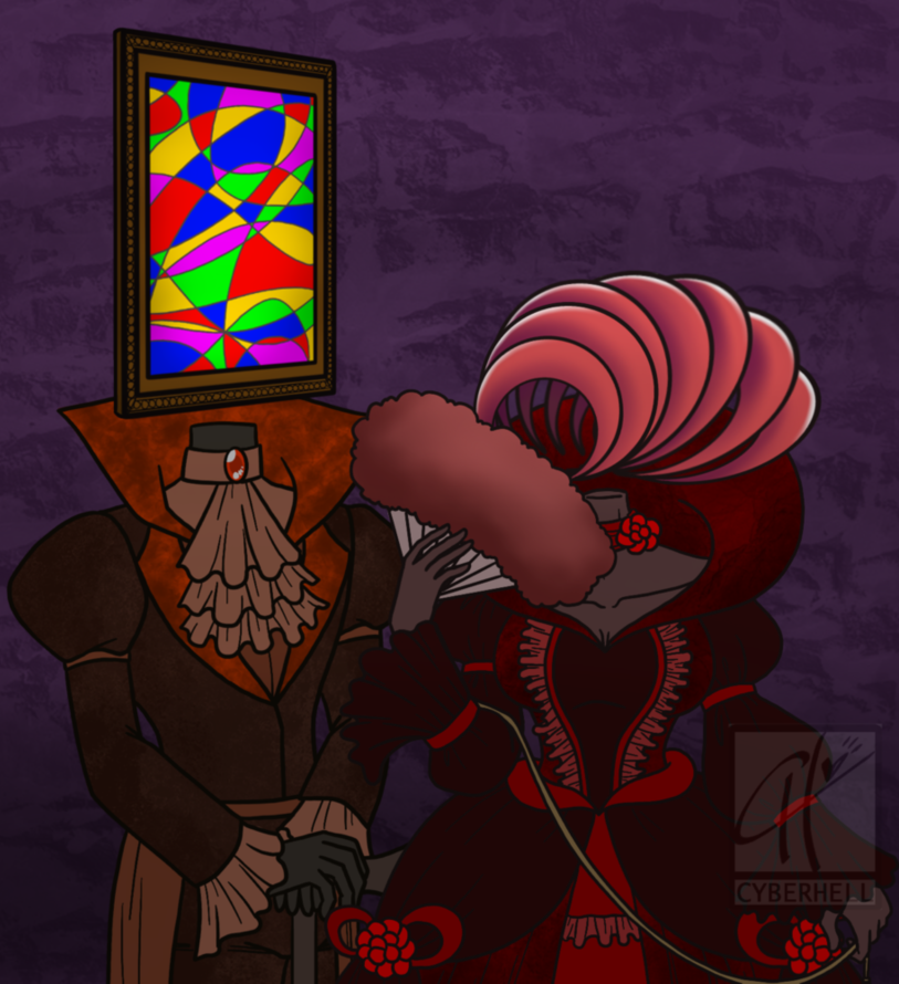 CyAzuhra's tweet photo. The new Nightmare OCs (I guess the female one sort of feed like a centipede?). I still need to find some name for both of them and a story for them X'D
#ObjectHead #OC #NightmareOC https://t.co/RmJZe04c3g