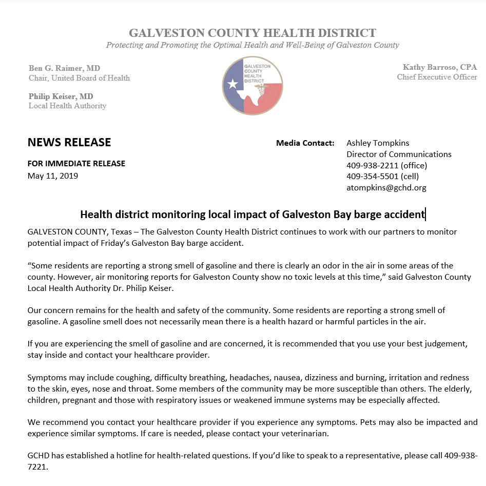 Leaguecitytx On Twitter The Galveston County Health