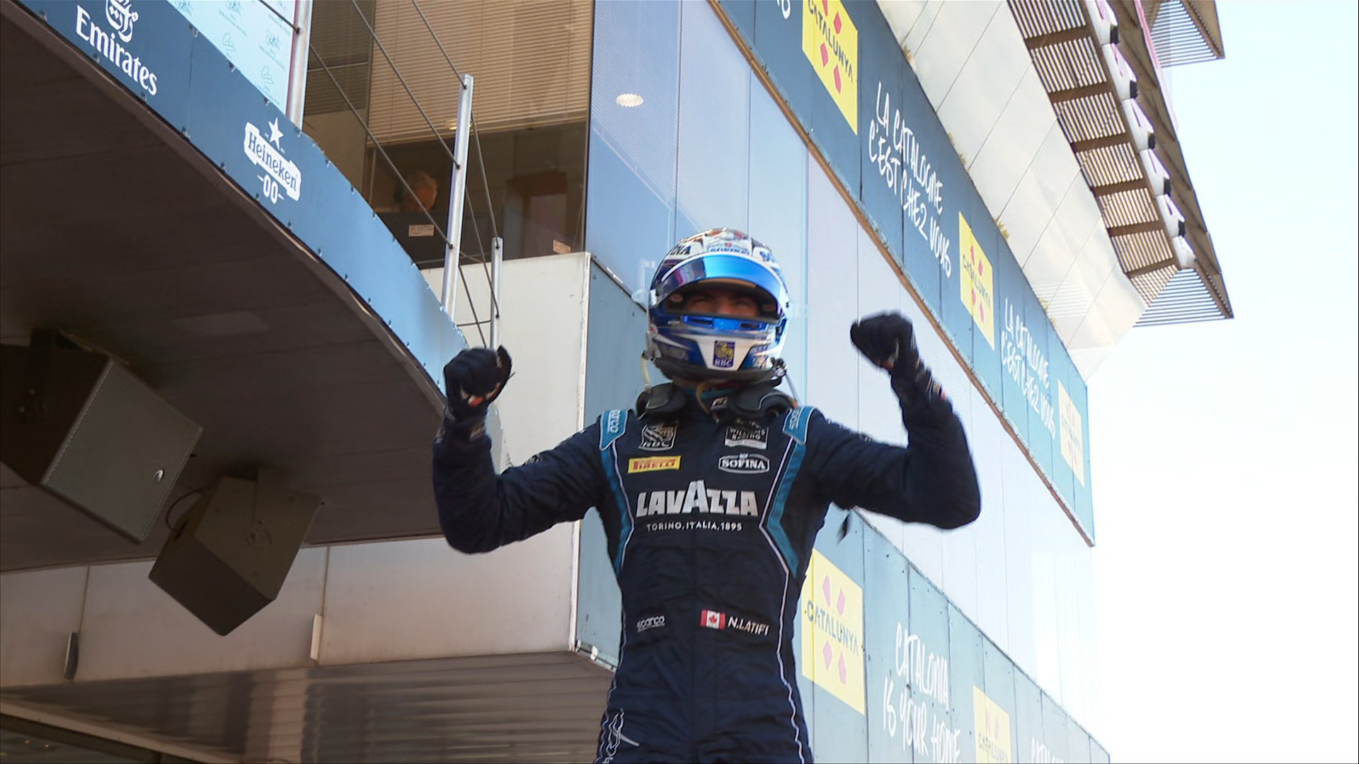 Formula 2 Gara 1 GP Spagna 2019 Latifi