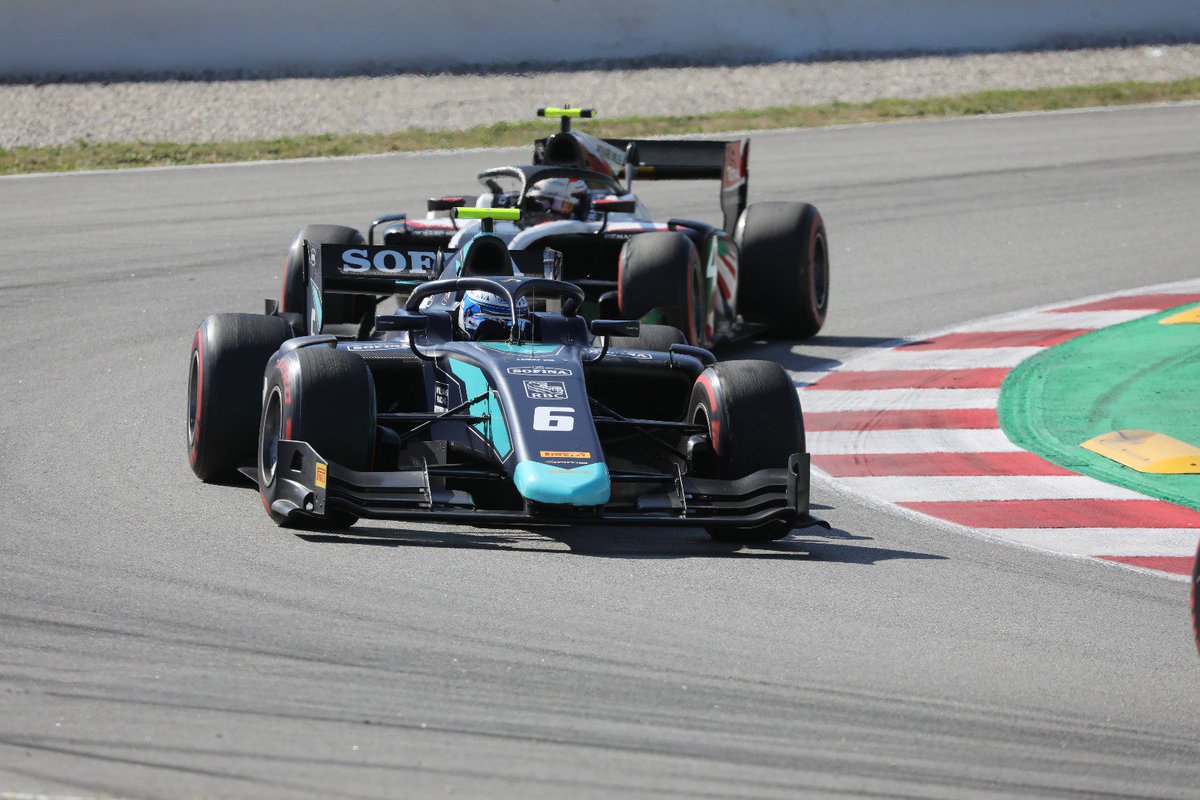 Circuitcat_eng's tweet photo. #F2 @NicholasLatifi wins the first race here in Barcelona! https://t.co/hThgbfCcrs