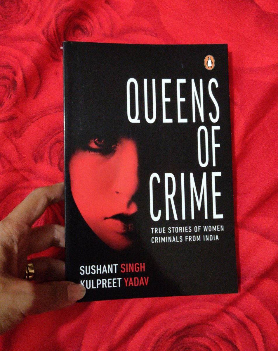And here it is the book iv been waiting for #QueensofCrime 😎  written by these two amazing people @sushant_says @Kulpreetyadav 🤗🤗🤗
Order ur copy right here : bit.ly/toptruecrime