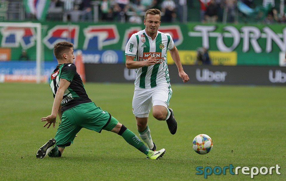 Rapid Wien nach knappem Heimsieg gegen Wacker Innsbruck fix im Europa League Play-off - Bild © Sportreport Rapid Wien, Wacker Innsbruck, #SCRFCW