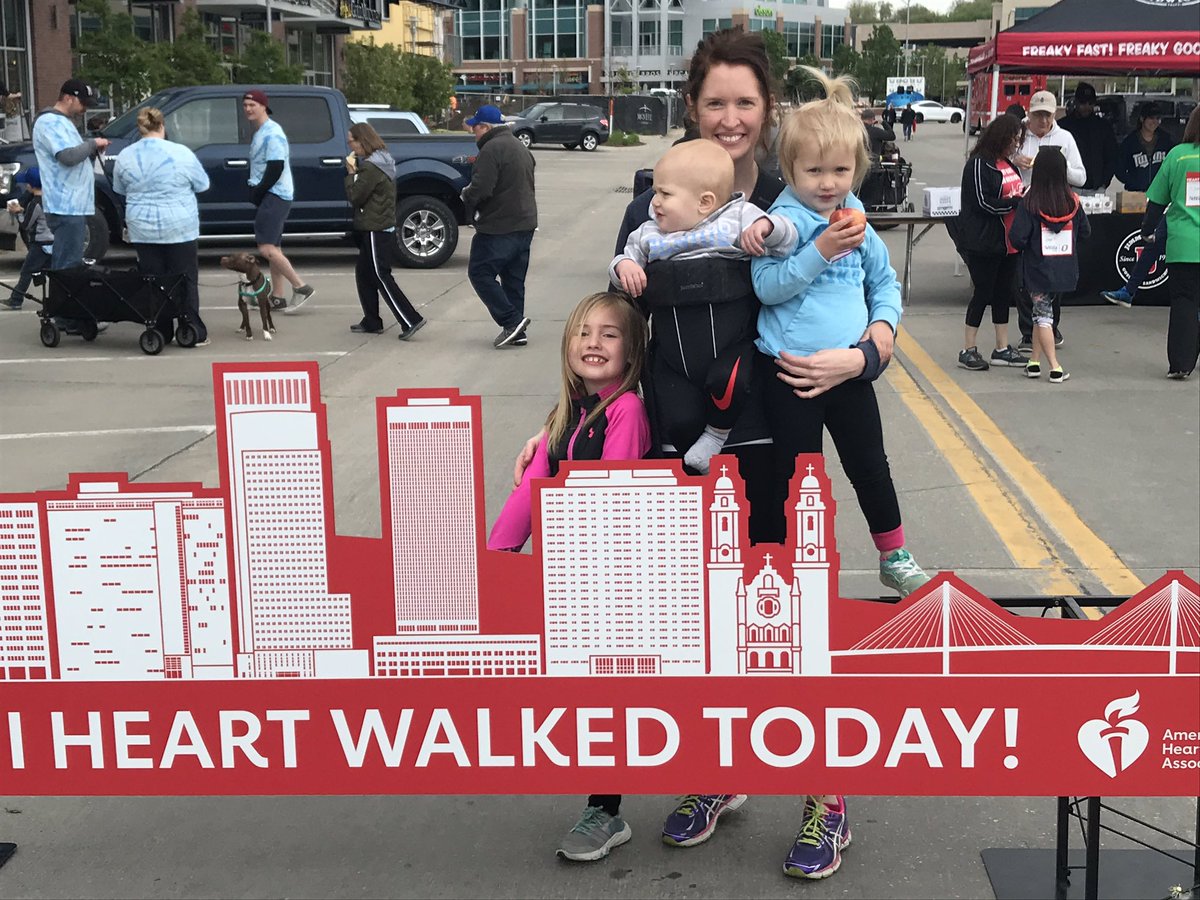 moogs6's tweet photo. We had a fun morning at the @HeartNebraska #OmahaHeartWalk My kids are why! https://t.co/8Q42byyRWs