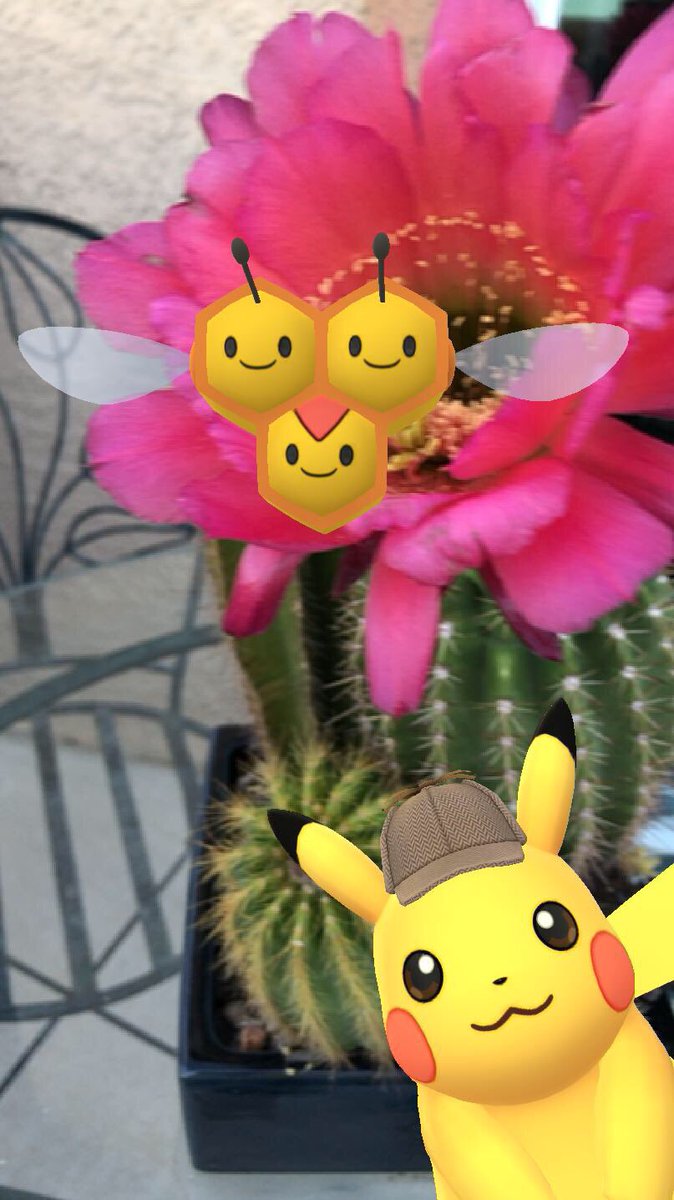 melissacstern's tweet photo. @NianticLabs @PokemonGoApp Courtesy of my 7 year old son! #DetectivePikachu #PokemonGO https://t.co/IGzOugdQcX