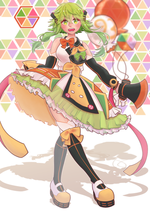 GUMI 「Magical GUMIrai from 2019 < 2018 <」|peedee(ピディ)のイラスト