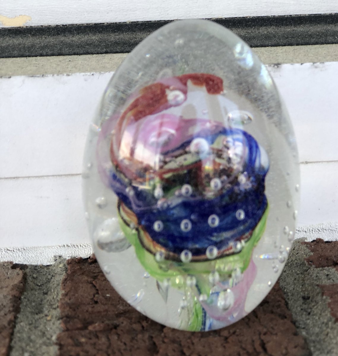 MadDogLane1984's tweet photo. This is what Llama and I made on our date @Dapple_TXUSA
#GlassBlowing #MomDayOut #Adventures https://t.co/IliubICnem