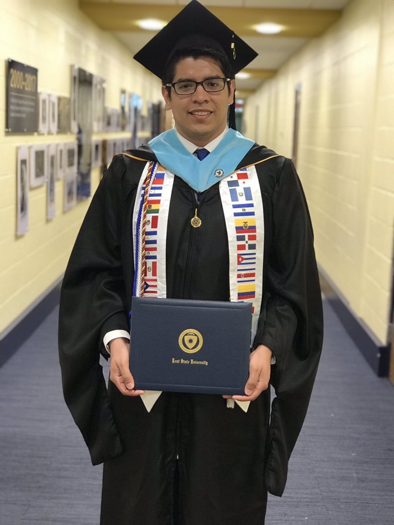 ReinaldiAM's tweet image. Reinaldi Ariel Marquez, ME.d #sisepuedo #FirstGenerationGraduate #Masters #MEd #KentStateUniversity @KentState @KentStateEHHS @_Pupusas @SalvyProbz @SalvadoranPride
