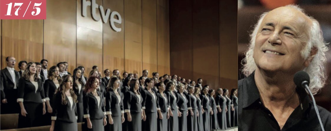 PRÓXIMO CONCIERTO EN ÚBEDA: Este viernes 17 de mayo 2019, 21:00h
FESTIVAL INTERNACIONAL DE MÚSICA y DANZA CIUDAD DE ÚBEDA Auditorio del Hospital de Santiago. 
Cántico Espiritual de San Juan De la Cruz con el CORO RTVE Entradas: profesionales.tivenkia.com/clientes/4847/…