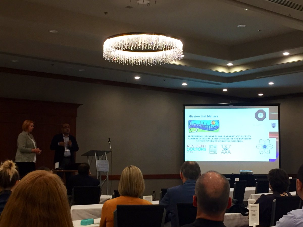 drcarl_vancouvr's tweet photo. Drs Tracy Scott and Ahmer Karimuddin discuss their vision for the @UBCmedicine general surgery residency program at #BCSS19 - great work! https://t.co/DjeWBff2GC