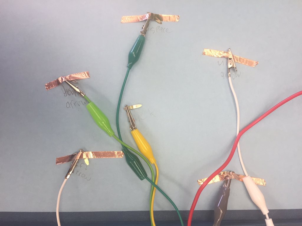 bethanydeputy's tweet photo. Ss in @MariaASwartz class combined @makeymakey circuits and coding in @scratch to create interactive science posters! #rcpstech @rockingedutech https://t.co/YSaDZOdlOn