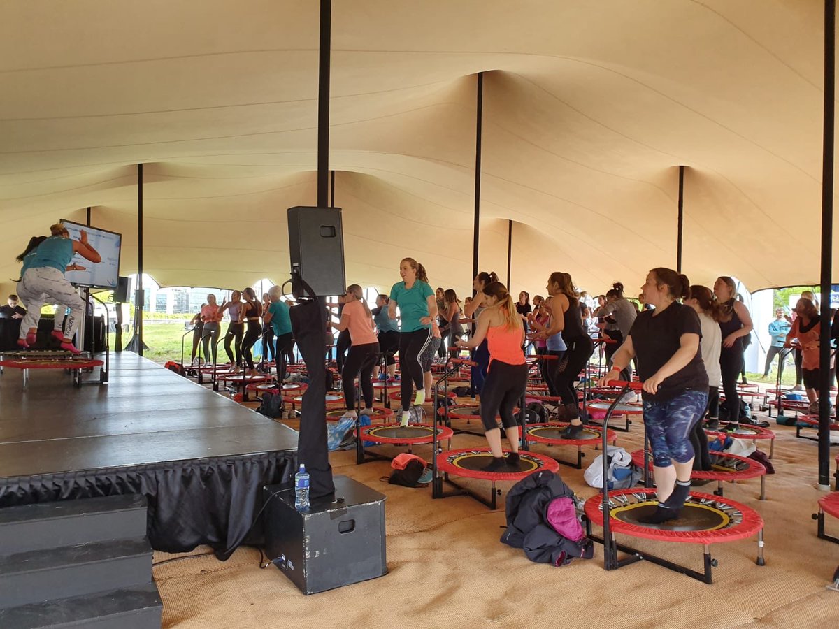 TITAN_Agency1's tweet image. Boogie Bounce on fire all day today in the WellGood tent. Make sure to join in tomorrow for day 2 of KBC Wellfest 2019. #KBCWellGood #KBCWellfest #boogiebounce @WellFestIrl @KBCBankIreland
