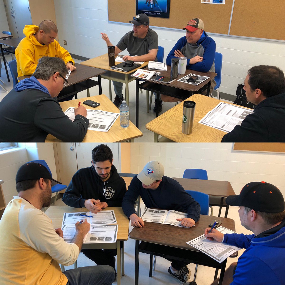 wayneparro's tweet photo. Day 2 of @BaseballOntario @baseballcanada @CAC_ACE #NCCP coaching clinic focusing on #Outfield and #PitchingAndCatching @CitySSM #PLAYBALL ! https://t.co/EY8BqoU6OF