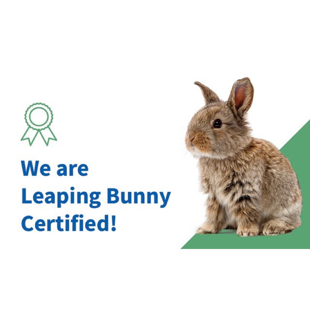 XO FACEcare is now certified <a href="/LeapingBunny/">Leaping Bunny</a> cruelty free! 🐰🐹🐱🦊🐶❤️