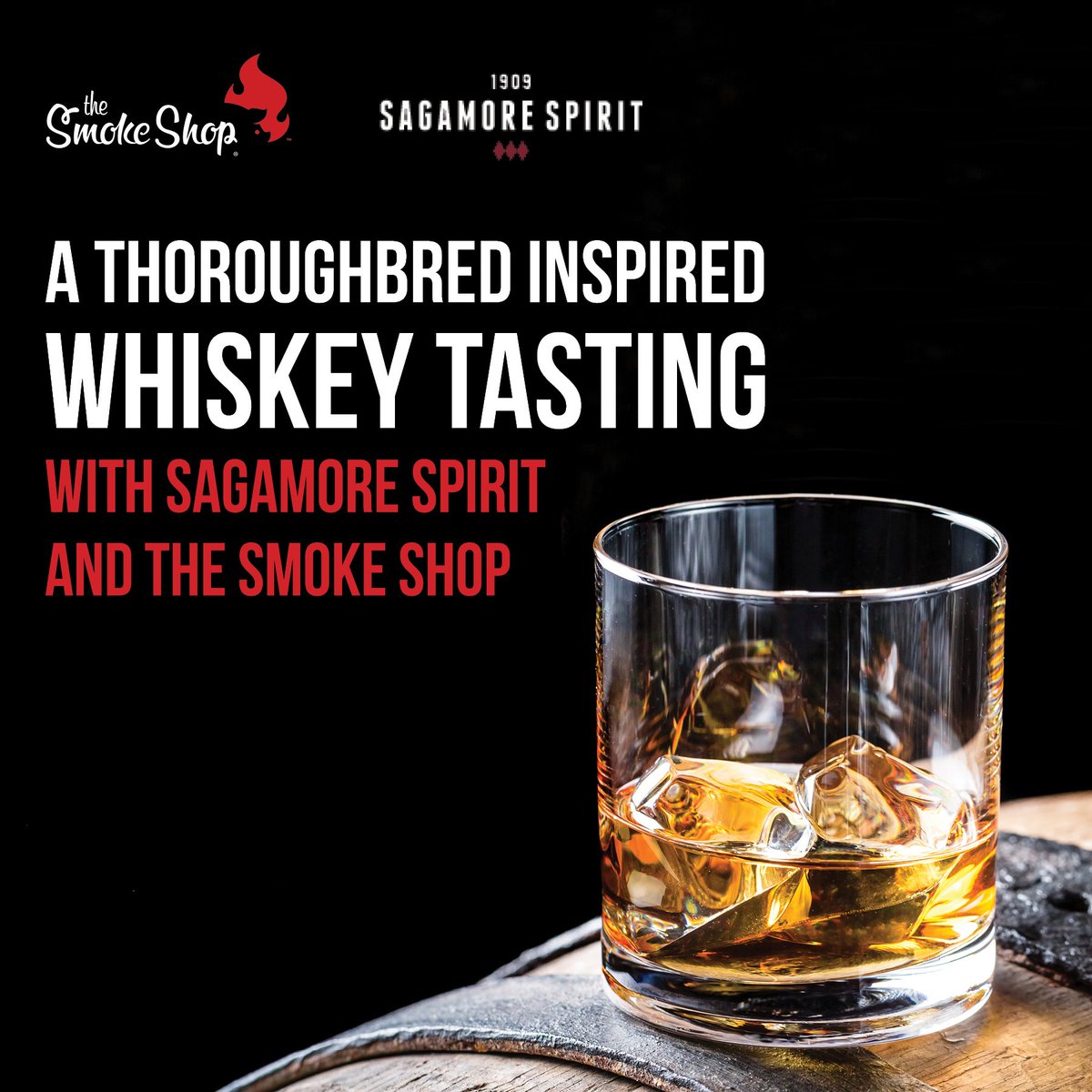TheSmokeShopBBQ's tweet image. Our May Whiskey Tasting is a week from today at our #AssemblyRow location! Join us for a welcome cocktail, tastings from @sagamorespirit, and a family-style meal plus a viewing of the #Preakness Stakes for the chance to win a prize. Tickets here: eventbrite.com/e/a-thoroughbr…