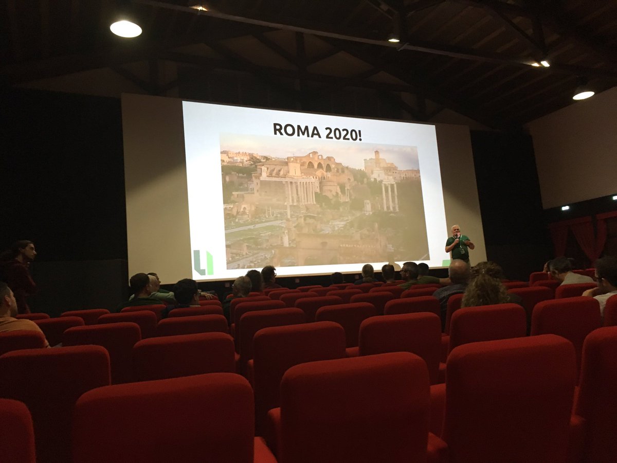 edovio's tweet photo. Si è conclusa la Sesta conferenza di LibreItalia a Palermo!!! Che bella esperienza ❤️ #LibreOffice #libreitalia #libreitaliaconf #mozilla #mozillaitalia #IHR19 @mozillareps  @mozillaitalia @libreitalia @libreoffice https://t.co/RD8nAbtWw9