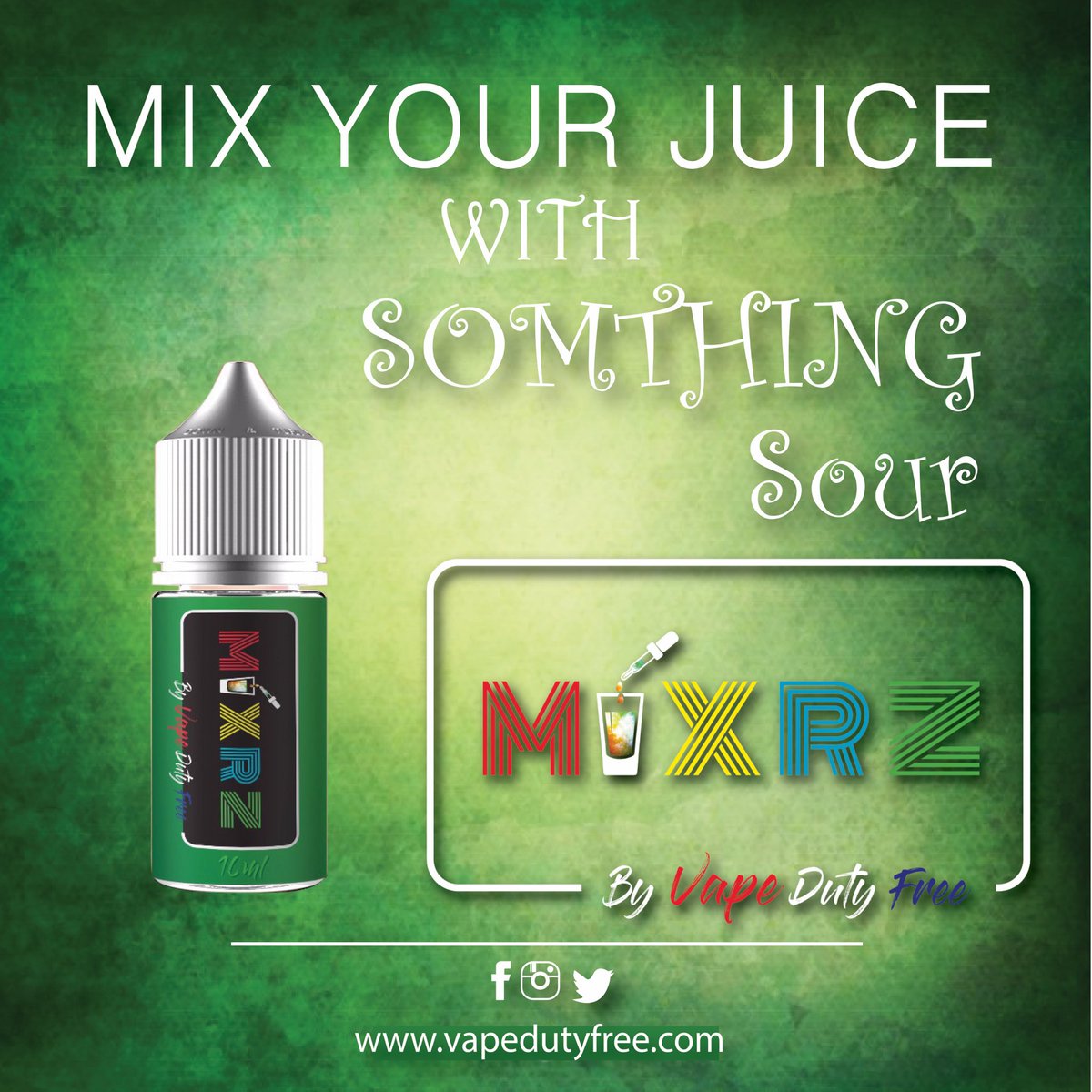 vapedutyfree's tweet photo. Feel like something sour and you’re bored of your juice?
That’s cool, just use our sour MIXRZ Shot in your tank and you’re good to go 😉😍
https://t.co/sPI9FA6Wsf
#thehallofvape #mixrz #mixitup #subohm #vapeaddict #vapedaily #vapeaddiction #newrange #vapeon #vapelifestyle https://t.co/esJWdlInoU