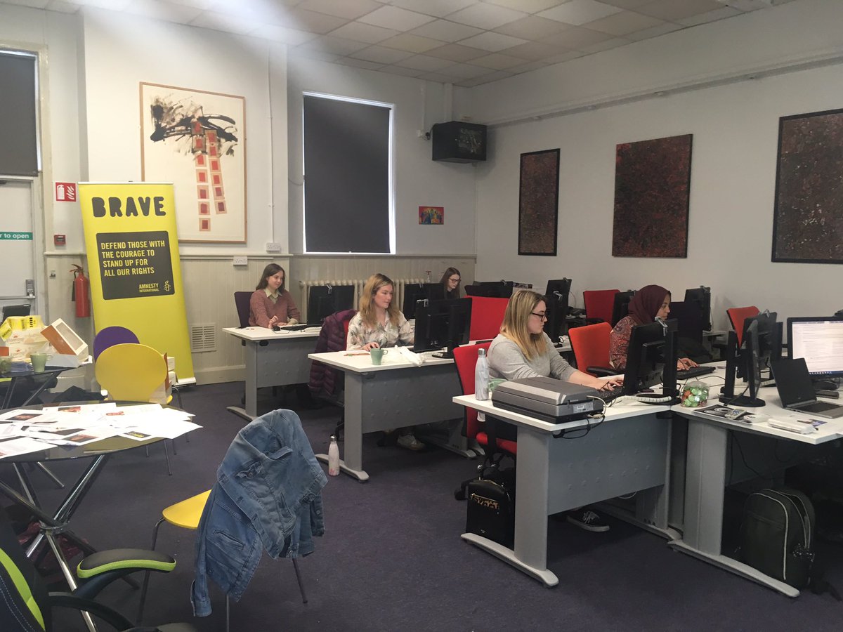 Siobhanionannas's tweet photo. Great day @AmnestyIreland #BraveEdit thanks everyone for helping to raise visibility of #WRHDs &amp; @restlesscurator for showing us how! https://t.co/IifKIPFAKZ