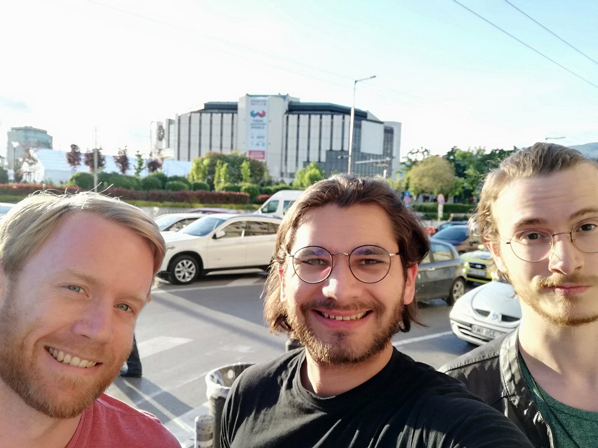 Team #Wieblebub just arrived at Sofia for the #webit #summit 2019. 

#bulgaria #sofia #blockchain #startup #ip