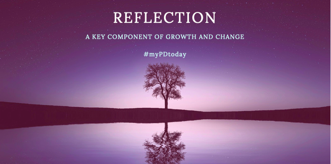 kellywchris's tweet photo. "Every day is a PD day!" - PD is so much more than conferences, books, and meetings. Research shows that reflection is key to growth and change. How will you find time to reflect this weekend? Share your ideas with #myPDtoday
#chinooksd #gssd204 #srpsd #lvskysd #HorizonSD https://t.co/b0OGG9CYxH