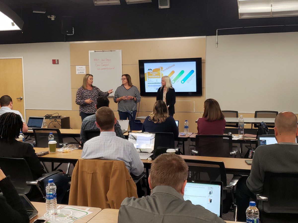 Starting our morning with <a href="/StitchinNeedles/">Dr. Mary McNeil</a> and her team sharing the progress their district is making through innovative projects and a dedicated staff #eiak12 <a href="/EIAk12/">EIAk12</a> <a href="/timwtech/">Tim Watrous</a> <a href="/ShamsAsh24/">Ash Shams</a> <a href="/pgilders/">Pam Gildersleeve-Hernandez</a> <a href="/tendajijamal/">Tendaji Jamal</a> <a href="/SusanBelenardo/">Dr. Susan Belenardo</a>