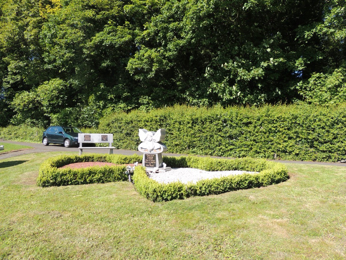 FriendsofFOPCC's tweet image. Another lovely afternoon for FOPCC today.  We've worked on the Babies Memorial Garden and cut the grass, weeded and planted summer bedding plants.  Don't we look posh in our new uniforms?