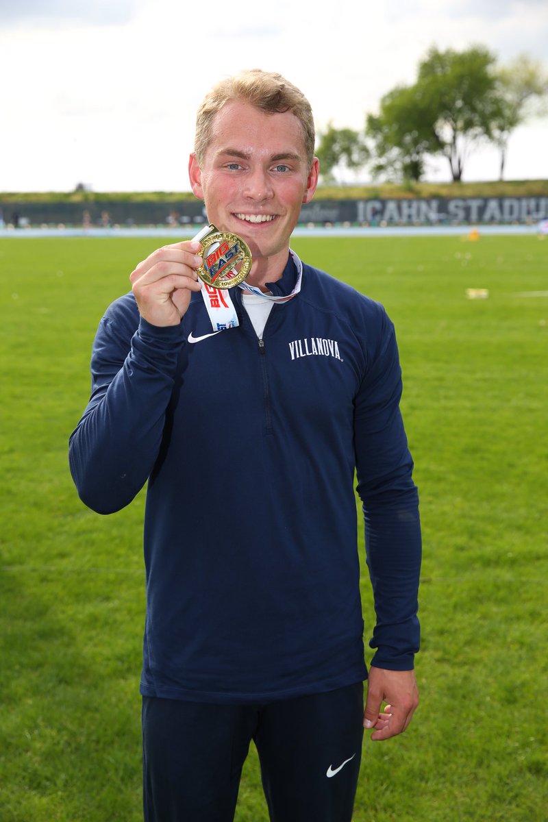 NovaAthletics's tweet photo. More 🥇 for @NovaTrackXC! Junior Thomas Conboy is your @BIGEAST Pole Vault Champ! 

#GoNova #NovaNation https://t.co/FC6SCxZ2pU