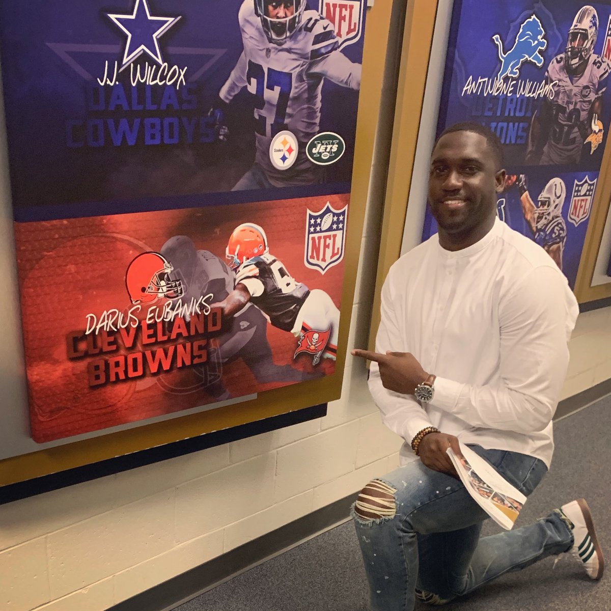 darius_eubanks's tweet image. Took my family around the Georgia Southern University football facility following graduation and came across myself being added on the GSU NFL Wall, which I’ve never seen before now. Thank you guys, it’s greatly appreciated...