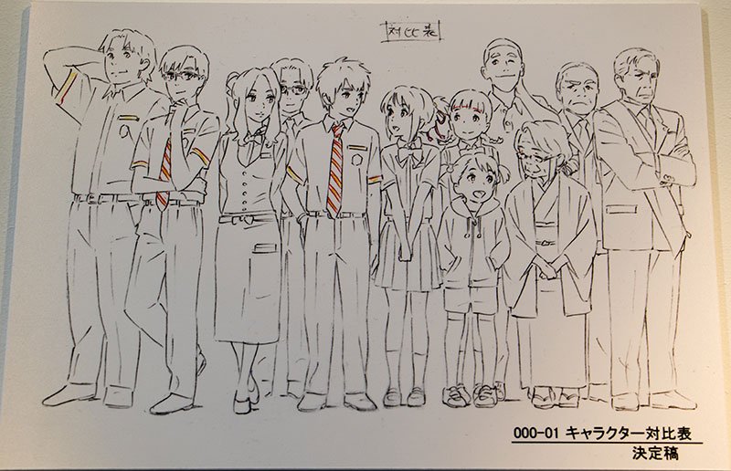 harry_james's tweet photo. Le foto della mostra dedicata a cinque film dello studio #CoMixWaveFilms diretti da #MakotoShinkai #OltrelenuvoleIlluogopromessoci #5cmalsecondo #IlviaggioversoAgharta #Ilgiardinodelleparole e #yourname https://t.co/jlgL1COQ9r https://t.co/GY8OxJ7jx0