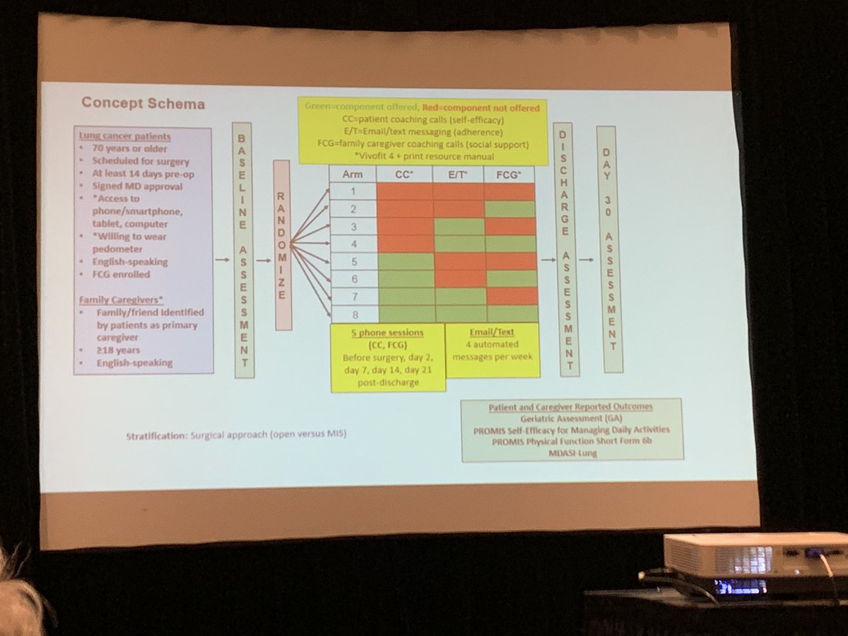 samirambrale's tweet photo. @VirginiaSunPhD presenting study to increase physical activity in older adults with lung cancer @cityofhope #AllianceSpring19 https://t.co/Bij9BsgFQH