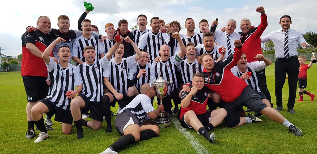CwmbranTown's tweet photo. A superb controlled performance from the #Crows to lift the @GwentCountyFA Senior Cup 13 after lifting it last. @jamesvernall deservedly won the Man of the Match award and Joe Cashman got the winner, but there were great performances from all the boys. Champions!! 🏆 https://t.co/c5Qhy1WOpC
