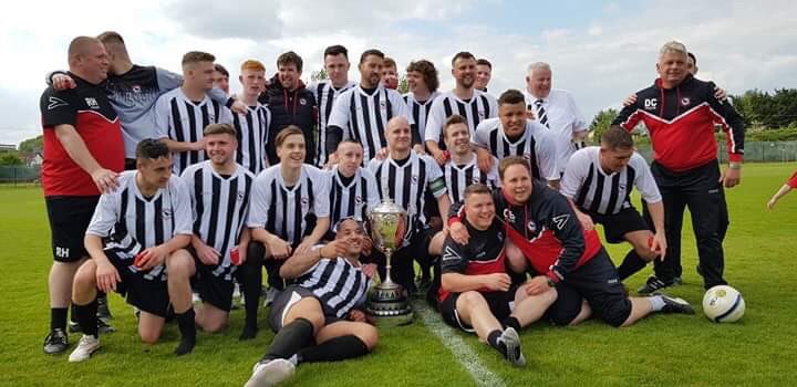 CwmbranTown's tweet photo. A superb controlled performance from the #Crows to lift the @GwentCountyFA Senior Cup 13 after lifting it last. @jamesvernall deservedly won the Man of the Match award and Joe Cashman got the winner, but there were great performances from all the boys. Champions!! 🏆 https://t.co/c5Qhy1WOpC