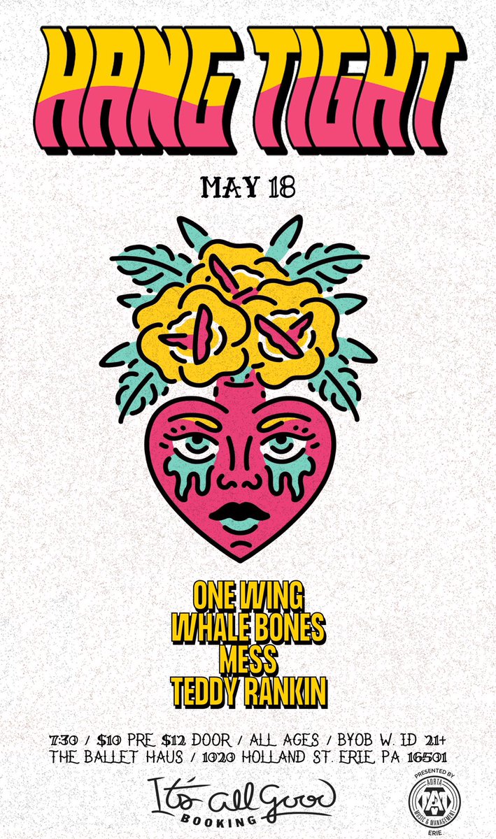 <a href="/hangtightband/">Hang Tight</a> is coming!!! not only are we getting sick tunes, but there will be WAFFLES thanks to @AMiracle1up22. what’s not to dig??? get your tickets bit.ly/hangtightinerie