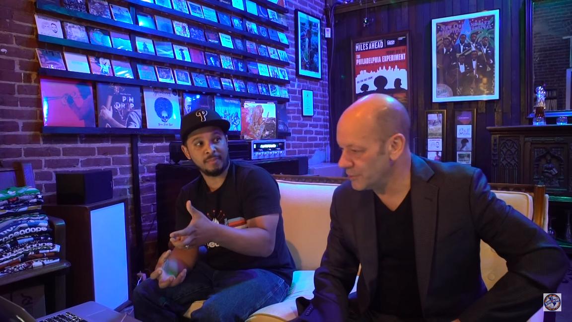 soulandjazz's tweet photo. #VOTD Louis Marks aka Mr. @ropeadope &amp; @fabianbrown enjoy a #QuickNatter for #RopeadopeTV ► https://t.co/qj3yPw3ZiH Up for discussion: @mikeclarkdrums. @Deezrox / @Modrniconrecord. @bubbylewis. @TheLastPoetsNYC. @davidsanchezone. Jared Pauley. #Oppdag https://t.co/zqS66Eg1GY