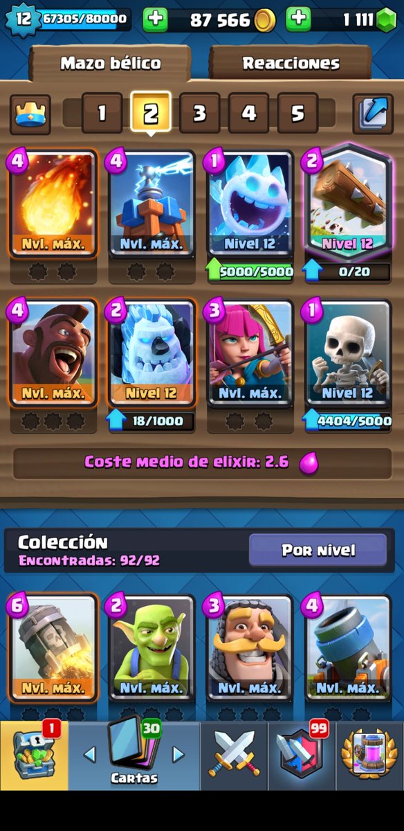 Vendo mi cuenta de cr, precio negociable más info MD.