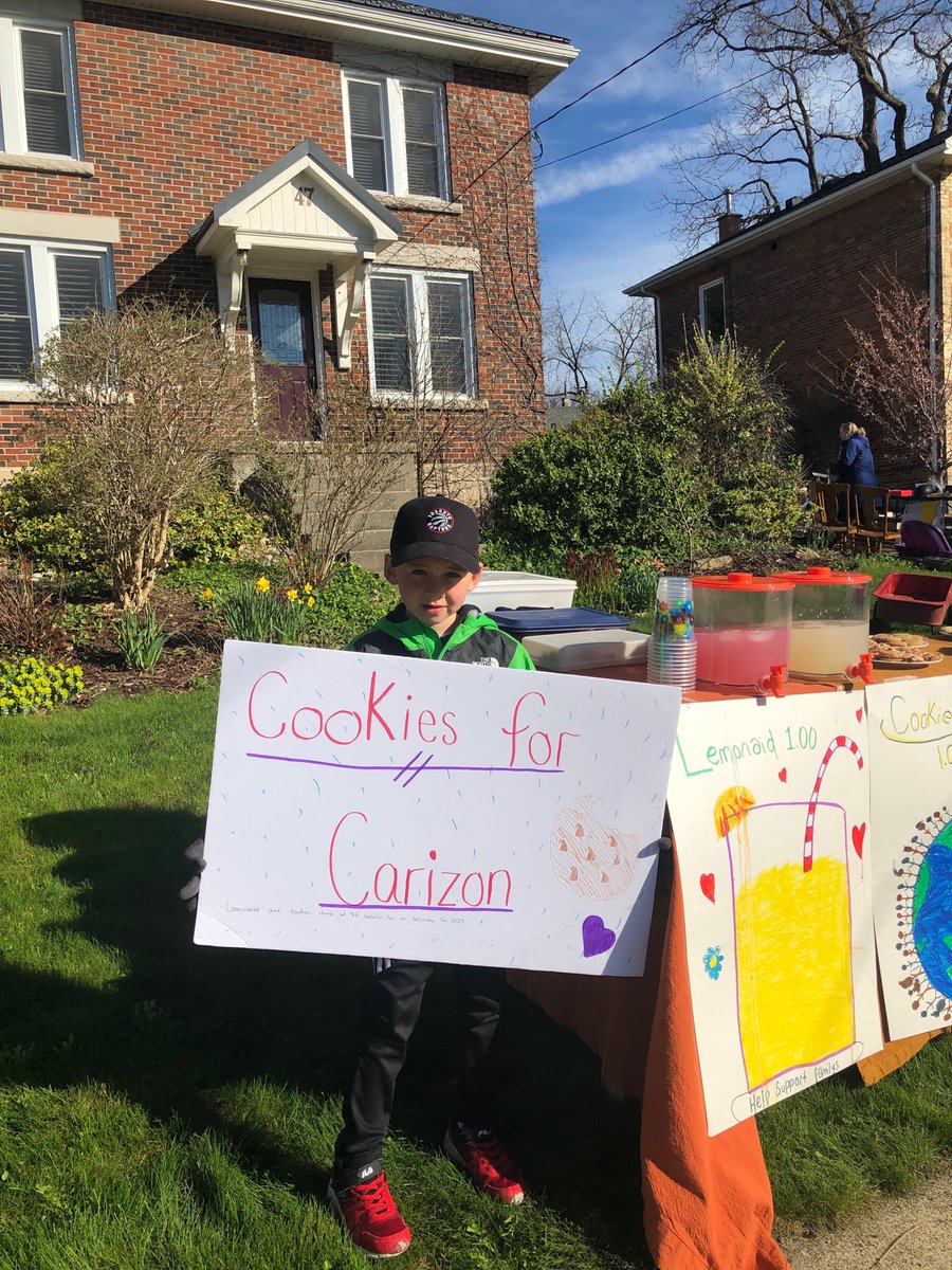 Thanks to these dedicated, enthusiastic kids and their fabulous cookie sale!  Together we raised $511.50 for Carizon!! @carizon #carizonpride