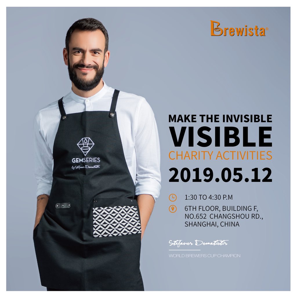 In a few hours, I will have the chance to meet Tracy and her colleagues, at COHIM coffee academy as part of the charity event that @brewistacn is organizing.
